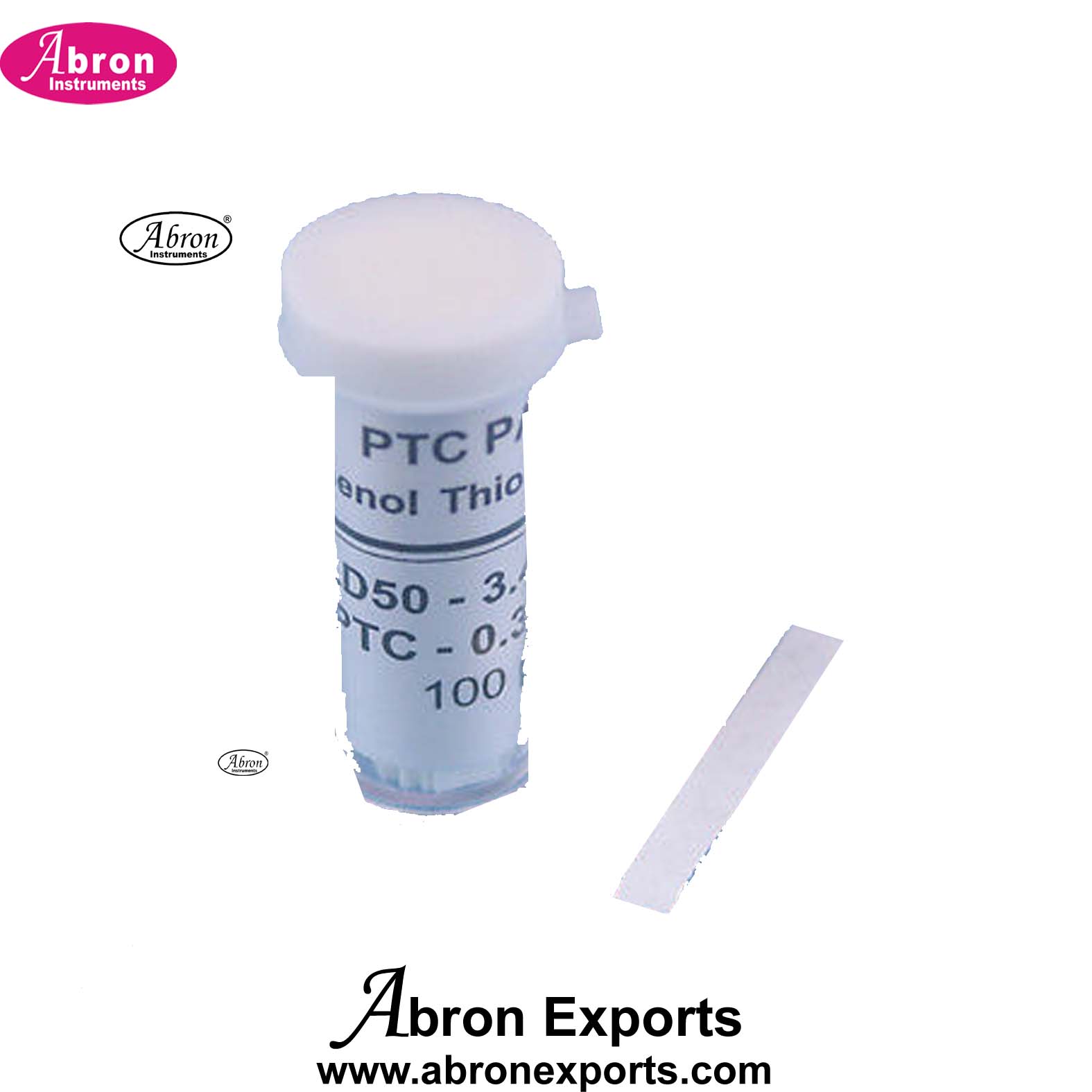 Surgical Disposable Taste Test Paper Etc Phenylthiocabamide 100 Strips Pack Abron ABM-1524P 